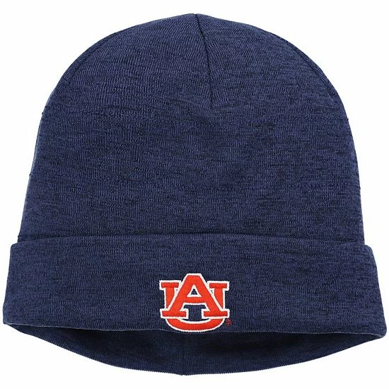 Men's Under Armour Navy Auburn Tigers 2021 Sideline Infrared Performance Cuffed Knit Hat 1 Men's Under Armour Navy Auburn Tigers 2021 Sideline Infrared Performance Cuffed Knit Hat