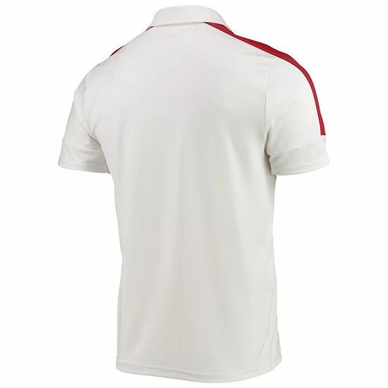 Men's Under Armour White Wisconsin Badgers Sideline Recruit Performance Polo 4 Men's Under Armour White Wisconsin Badgers Sideline Recruit Performance Polo - Image 4