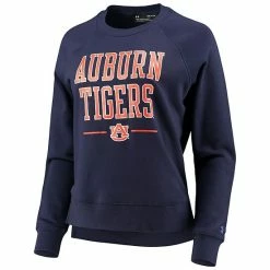Women's Under Armour Navy Auburn Tigers All Day Fleece Raglan Pullover Sweatshirt -Under Armour SHOP unnamed file 11579