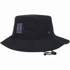 Men's Under Armour Black Northwestern Wildcats Airvent Performance Boonie Hat