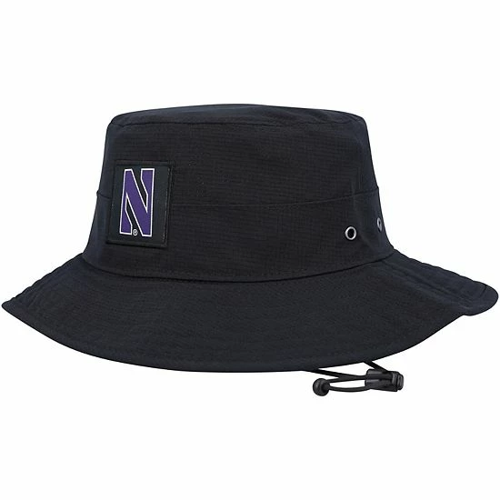 Men's Under Armour Black Northwestern Wildcats Airvent Performance Boonie Hat 2 Men's Under Armour Black Northwestern Wildcats Airvent Performance Boonie Hat - Image 2