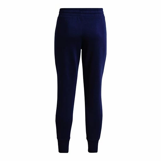 Women's Under Armour Rival Fleece Crest Joggers Midnight Navy 6 Women's Under Armour Rival Fleece Crest Joggers Midnight Navy - Image 6