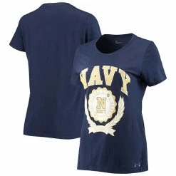Women's Under Armour Navy Navy Midshipmen T-Shirt