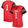 Women's Under Armour #1 Red Utah Utes Replica Football Jersey