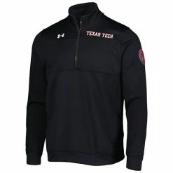 Men's Under Armour Black Texas Tech Red Raiders Universal Mock Neck Half-Zip Jacket -Under Armour SHOP unnamed file 11689