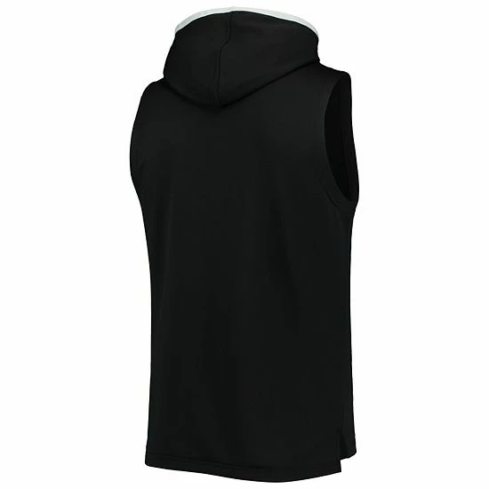 Men's Under Armour Black Maryland Terrapins Game Day Tech Sleeveless Hoodie 3 Men's Under Armour Black Maryland Terrapins Game Day Tech Sleeveless Hoodie - Image 3