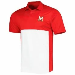 Men's Under Armour Red/White Maryland Terrapins Green Blocked Polo Performance Polo -Under Armour SHOP unnamed file 11761