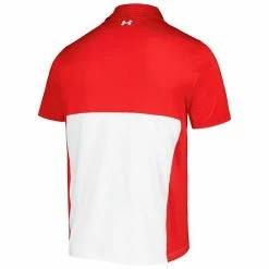 Men's Under Armour Red/White Maryland Terrapins Green Blocked Polo Performance Polo -Under Armour SHOP unnamed file 11762