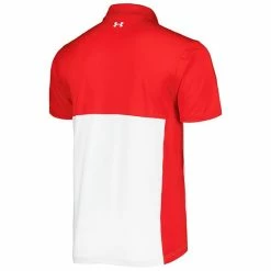 Men's Under Armour Red/White Texas Tech Red Raiders Green Blocked Polo Performance Polo -Under Armour SHOP unnamed file 11767