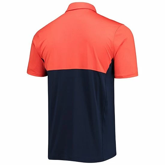 Men's Under Armour Orange/Navy Auburn Tigers 2022 Blocked Coaches Performance Polo 4 Men's Under Armour Orange/Navy Auburn Tigers 2022 Blocked Coaches Performance Polo - Image 4