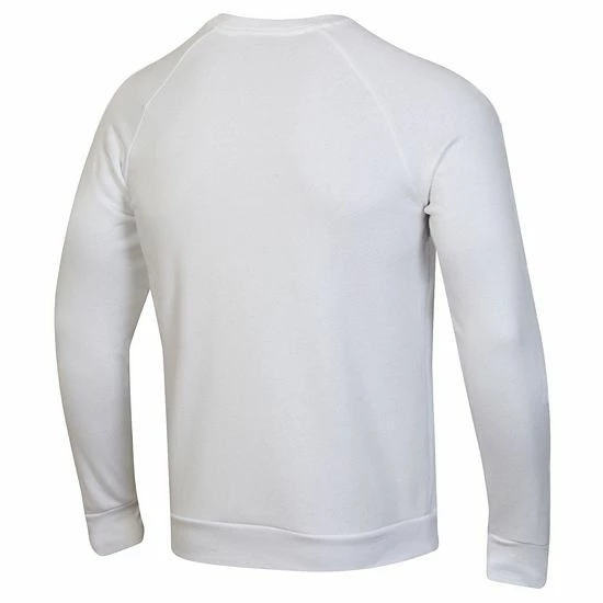 Men's Under Armour White Wisconsin Badgers Forward Collection Logo Pullover Sweatshirt 4 Men's Under Armour White Wisconsin Badgers Forward Collection Logo Pullover Sweatshirt - Image 4