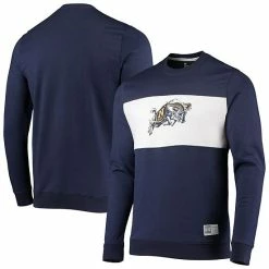 Men's Under Armour Navy Navy Midshipmen Game Day All Day Pullover Sweatshirt