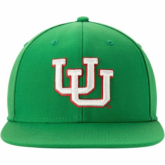 Men's Under Armour Kelly Green Utah Utes On-Field Baseball Fitted Hat 3 Men's Under Armour Kelly Green Utah Utes On-Field Baseball Fitted Hat - Image 3