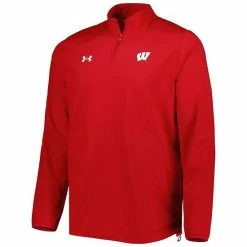 Men's Under Armour Red Wisconsin Badgers Motivate 2.0 Quarter-Zip Performance Jacket -Under Armour SHOP unnamed file 11849