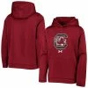 Youth Under Armour Garnet South Carolina Gamecocks Logo Pullover Hoodie