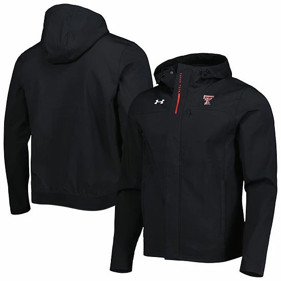 Men's Under Armour Black Texas Tech Red Raiders Swoven Performance Full-Zip Jacket 1 Men's Under Armour Black Texas Tech Red Raiders Swoven Performance Full-Zip Jacket