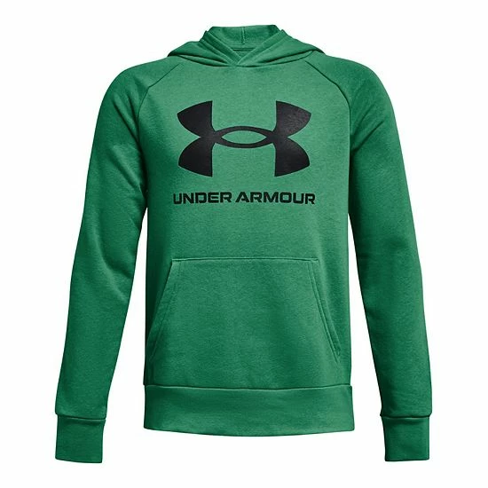 Boys 8-20 Under Armour Rival Fleece Hoodie Marine Od Green 8 Boys 8-20 Under Armour Rival Fleece Hoodie Marine Od Green - Image 8