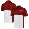 Men's Under Armour Garnet/White South Carolina Gamecocks Green Blocked Polo Performance Polo