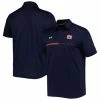 Men's Under Armour Navy Auburn Tigers Title Performance Polo