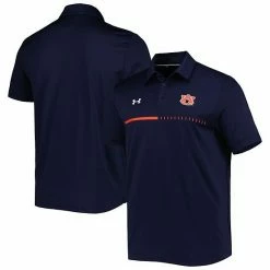 Men's Under Armour Navy Auburn Tigers Title Performance Polo
