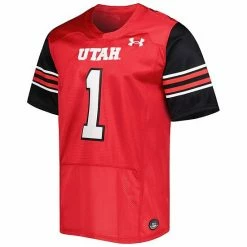 Men's Under Armour #1 Red Utah Utes Premier Limited Jersey 6 Men's Under Armour #1 Red Utah Utes Premier Limited Jersey -Under Armour SHOP unnamed file 11940