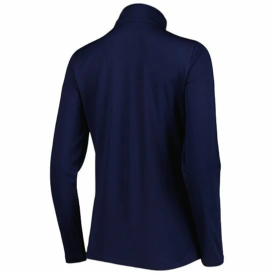 Women's Under Armour Navy Auburn Tigers Tech Mesh Performance Quarter-Zip Jacket 4 Women's Under Armour Navy Auburn Tigers Tech Mesh Performance Quarter-Zip Jacket - Image 4
