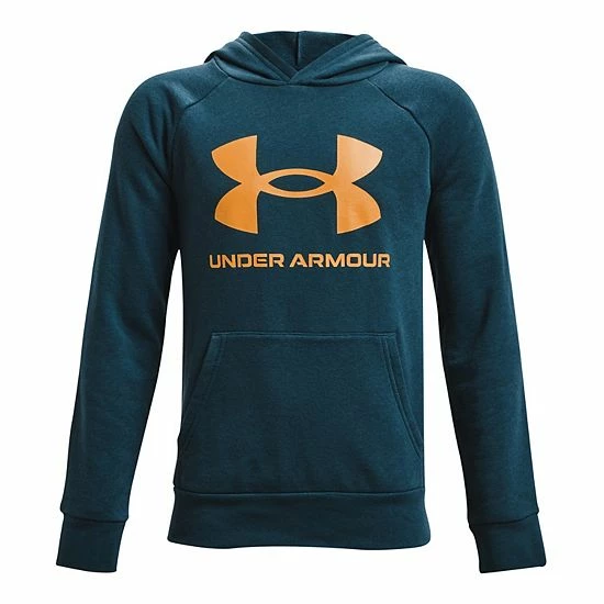 Boys 8-20 Under Armour Rival Fleece Hoodie Marine Od Green 12 Boys 8-20 Under Armour Rival Fleece Hoodie Marine Od Green - Image 12