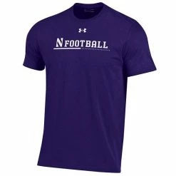 Men's Under Armour Purple Northwestern Wildcats 2022 Sideline Football Performance Cotton T-Shirt -Under Armour SHOP unnamed file 11953