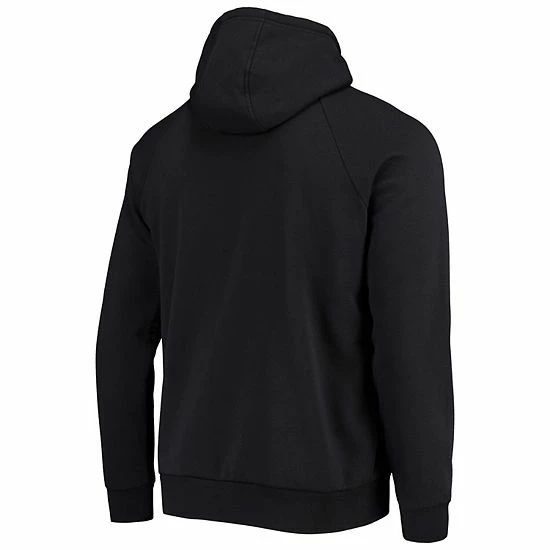 Men's Under Armour Black Texas Tech Red Raiders 2021 Sideline Football All-Day Raglan Pullover Hoodie 4 Men's Under Armour Black Texas Tech Red Raiders 2021 Sideline Football All-Day Raglan Pullover Hoodie - Image 4