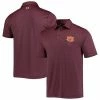 Men's Under Armour Maroon/Orange Auburn Tigers Green Trail Stripe Polo