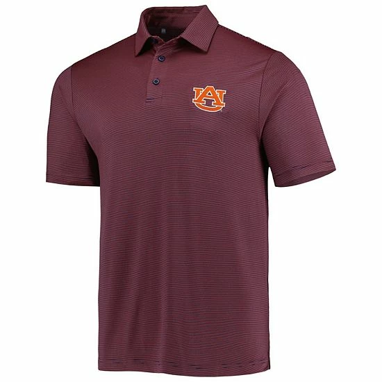Men's Under Armour Maroon/Orange Auburn Tigers Green Trail Stripe Polo 3 Men's Under Armour Maroon/Orange Auburn Tigers Green Trail Stripe Polo - Image 3