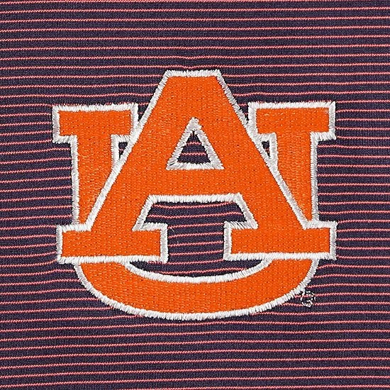Men's Under Armour Maroon/Orange Auburn Tigers Green Trail Stripe Polo 5 Men's Under Armour Maroon/Orange Auburn Tigers Green Trail Stripe Polo - Image 5