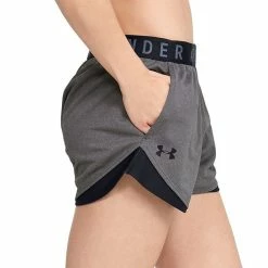 Women's Under Armour Play Up 3.0 Shorts Black Lime Ice