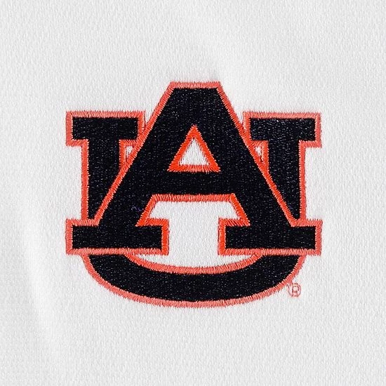 Men's Under Armour White Auburn Tigers Tempo Fleece Quarter-Zip Jacket 5 Men's Under Armour White Auburn Tigers Tempo Fleece Quarter-Zip Jacket - Image 5