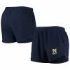 Women's Under Armour Navy Navy Midshipmen Fly By Run 2.0 Performance Shorts