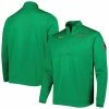 Men's Under Armour Green Notre Dame Fighting Irish Universal Mock Neck Half-Zip Jacket