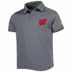 Youth Under Armour Charcoal Wisconsin Badgers Tech Mesh Performance Polo 7 Youth Under Armour Charcoal Wisconsin Badgers Tech Mesh Performance Polo -Under Armour SHOP unnamed file 12075
