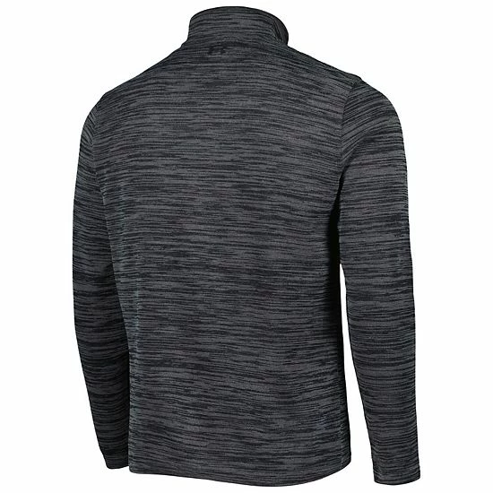 Men's Under Armour Black Northwestern Wildcats Tempo Fleece Quarter-Zip Jacket 4 Men's Under Armour Black Northwestern Wildcats Tempo Fleece Quarter-Zip Jacket - Image 4