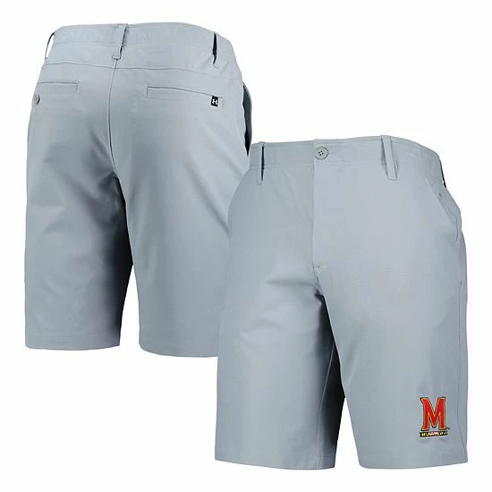 Men's Under Armour Gray Maryland Terrapins Drive Shorts 1 Men's Under Armour Gray Maryland Terrapins Drive Shorts