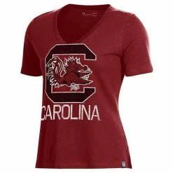 Women's Under Armour Garnet South Carolina Gamecocks Logo Performance V-Neck T-Shirt 6 Women's Under Armour Garnet South Carolina Gamecocks Logo Performance V-Neck T-Shirt -Under Armour SHOP unnamed file 12159