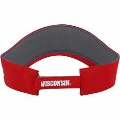 Men's Under Armour Red Wisconsin Badgers High Performance Adjustable Visor -Under Armour SHOP unnamed file 12174