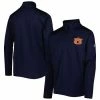 Youth Under Armour Navy Auburn Tigers Fleece Quarter-Zip Jacket
