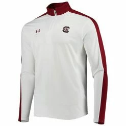 Men's Under Armour White South Carolina Gamecocks Lightweight Mock Neck HeatGear Quarter-Zip Jacket 6 Men's Under Armour White South Carolina Gamecocks Lightweight Mock Neck HeatGear Quarter-Zip Jacket -Under Armour SHOP unnamed file 12188