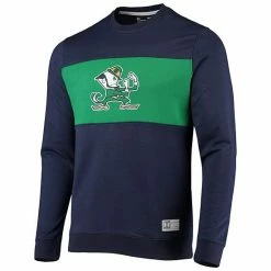 Men's Under Armour Navy Notre Dame Fighting Irish Game Day All Day Pullover Sweatshirt -Under Armour SHOP unnamed file 12208