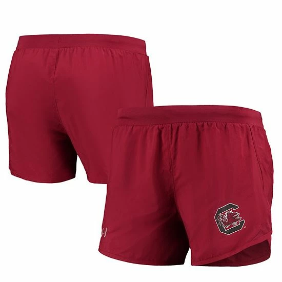Women's Under Armour Garnet South Carolina Gamecocks Fly By Run 2.0 Performance Shorts 1 Women's Under Armour Garnet South Carolina Gamecocks Fly By Run 2.0 Performance Shorts