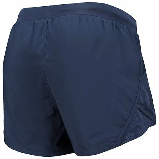 Women's Under Armour Navy Auburn Tigers Fly By Run 2.0 Performance Shorts 4 Women's Under Armour Navy Auburn Tigers Fly By Run 2.0 Performance Shorts - Image 4