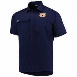 Men's Under Armour Navy Auburn Tigers Motivate Button-Up Shirt 6 Men's Under Armour Navy Auburn Tigers Motivate Button-Up Shirt -Under Armour SHOP unnamed file 12222