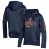 Youth Under Armour Navy Navy Midshipmen USMC Semper Fi 2-Hit Fleece Pullover Hoodie