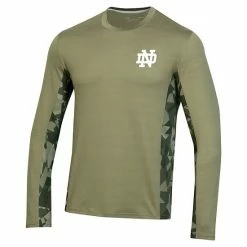 Men's Under Armour Olive Notre Dame Fighting Irish Freedom Long Sleeve T-Shirt -Under Armour SHOP unnamed file 12261
