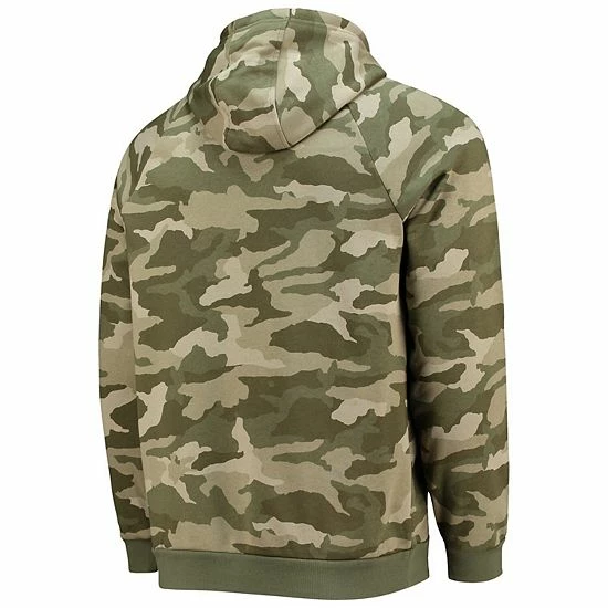 Men's Under Armour Camo Auburn Tigers All Day Raglan Pullover Hoodie 4 Men's Under Armour Camo Auburn Tigers All Day Raglan Pullover Hoodie - Image 4